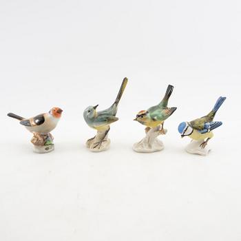 Figurines 18 pcs mostly Germany 20th century porcelain.