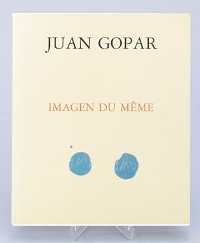 JOAN GOPAR, blandteknik på pannå, sign a tergo.