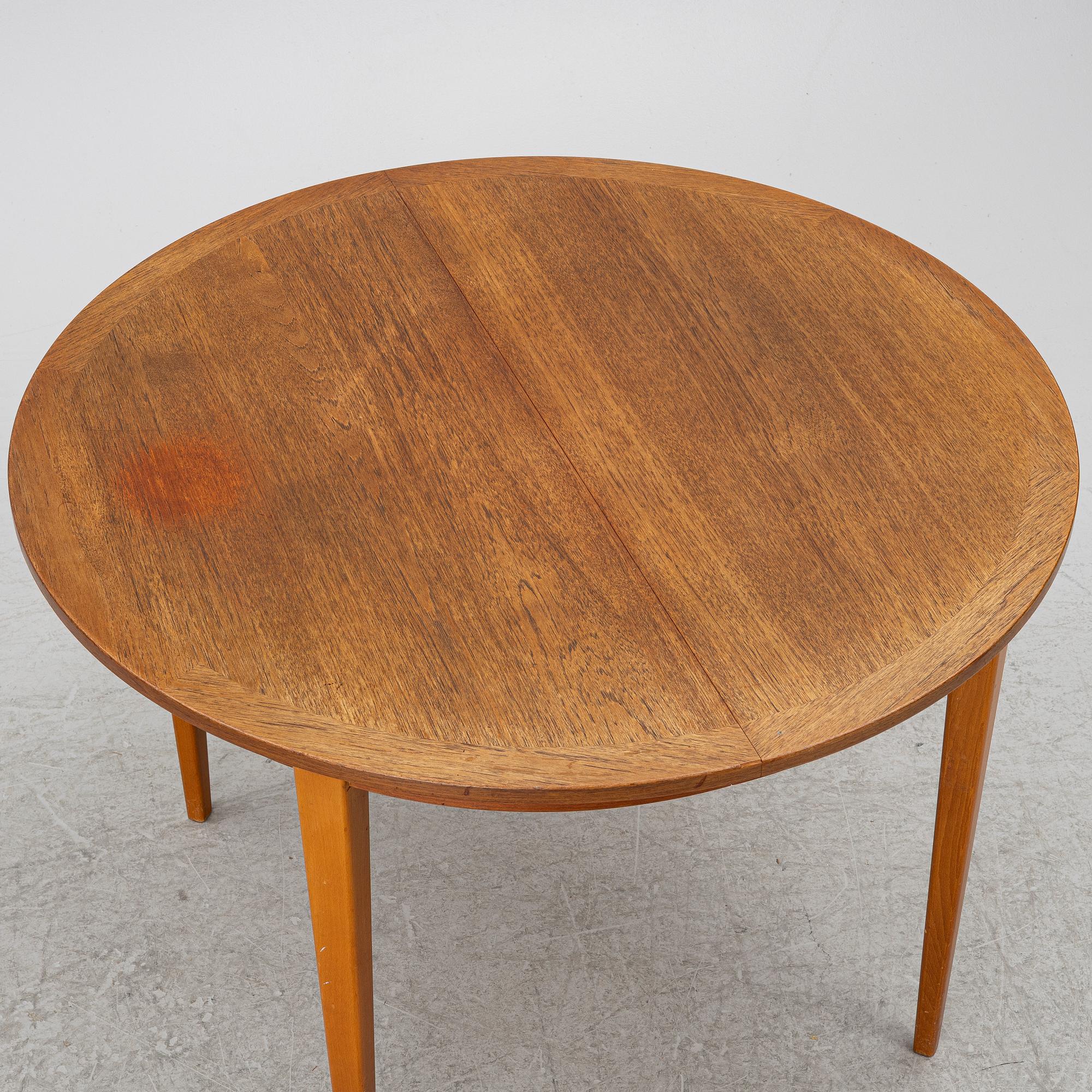 A 1960's dining table.