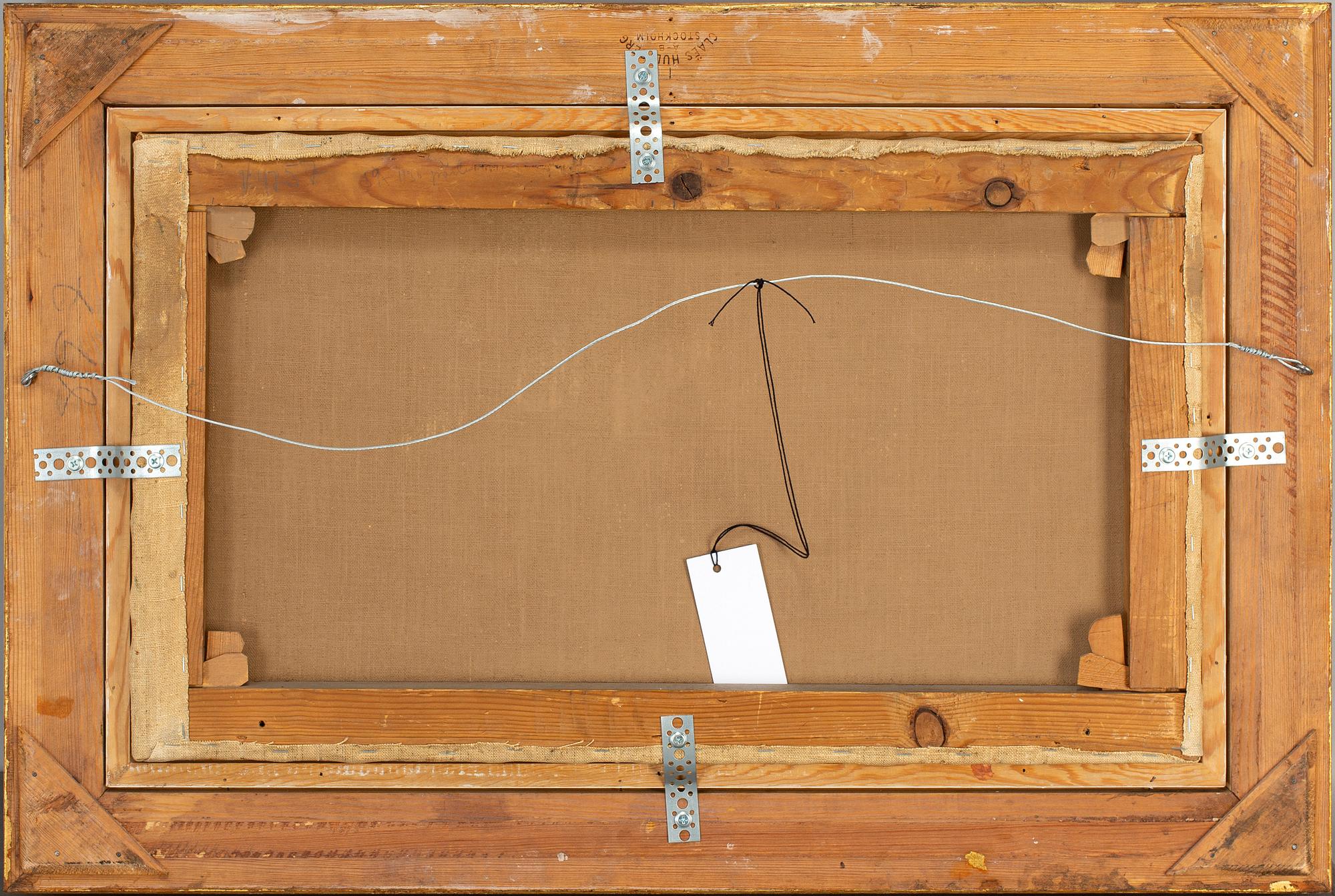 OLOF HERMELIN, oil on canvas, signed.