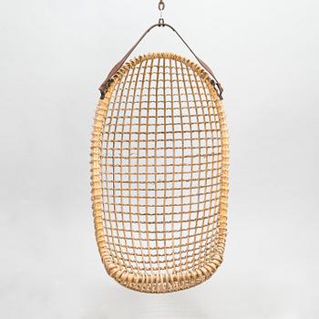 Giovanni Travasa, hanging chair 'Eureka' for Vittorio Bonacina. 1960's.
