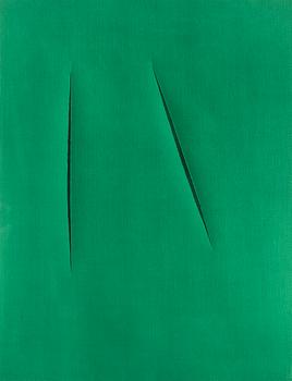 Lucio Fontana, Concetto Spaziale (from XXe Siècle),