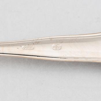 A 34-piece silver culery, model 'Saxon', Cohr, Denmark.