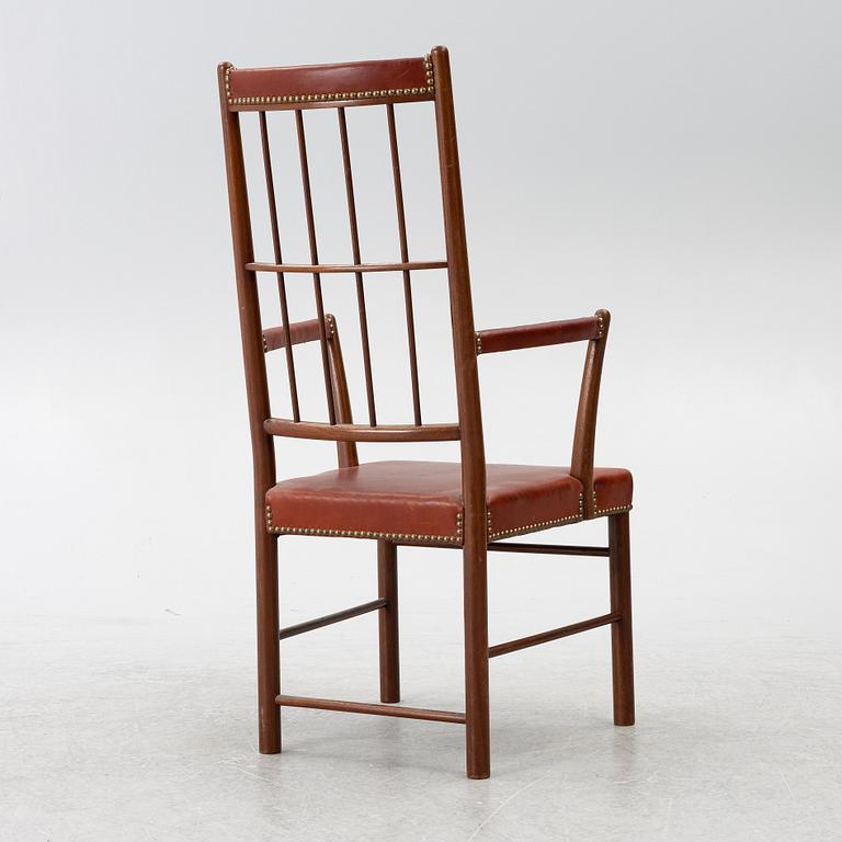 Josef Frank, karmstol, modell 652, Firma Svenskt Tenn.