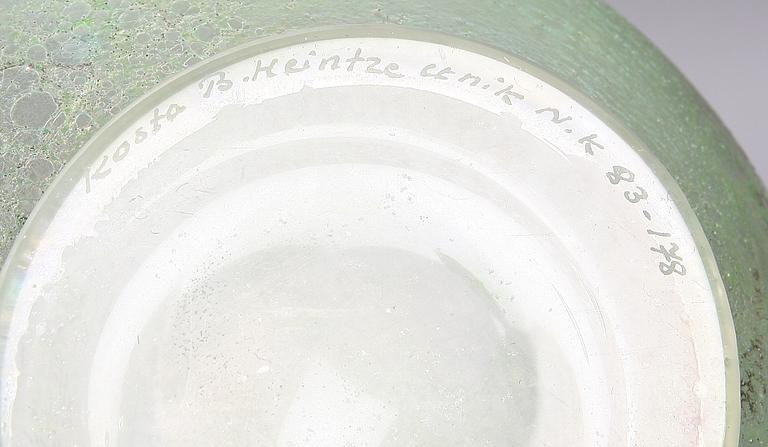 PARTI KONSTGLAS, 3 delar. Bla Sven Palmqvist samt Göran Wärff.