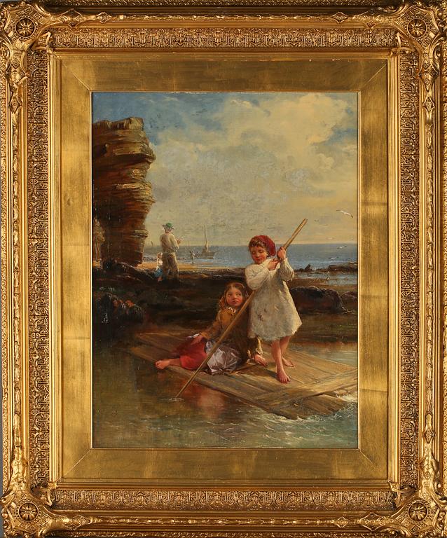 ELLIOT ROBINSON, tillskriven, olja på duk, signerad och daterad 1865?.