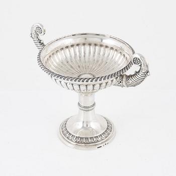 A Swedish Empire Silver Bowl, mark of David Hirsch Hermansson & Co, Stockholm 1831.