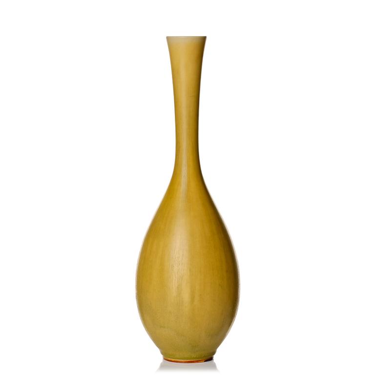 Berndt Friberg, a stoneware vase, Gustavsberg studio, Sweden 1954.