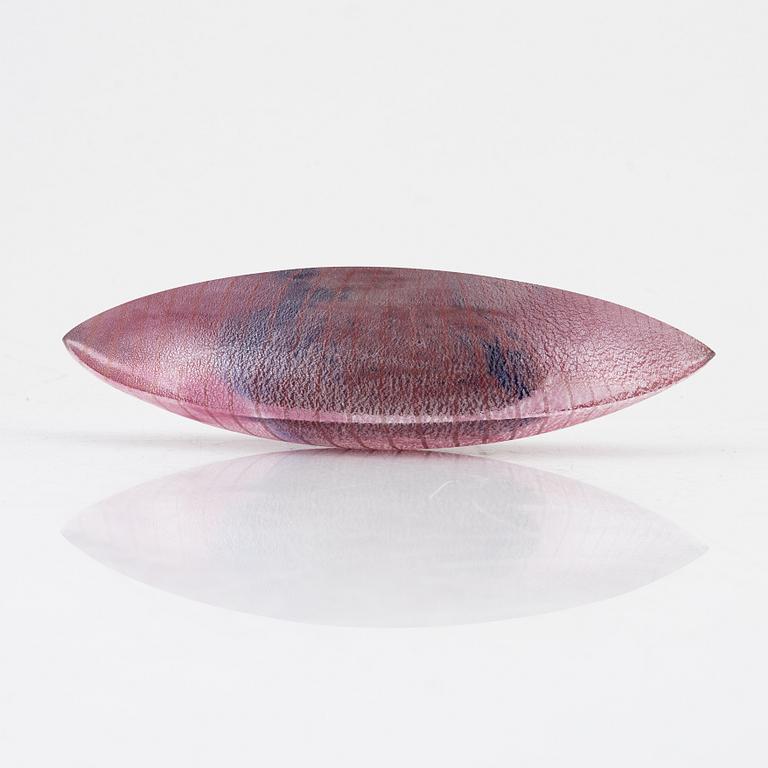 Bertil Vallien, a limited edition glass sculpture, Kosta Boda, Sweden, signed.