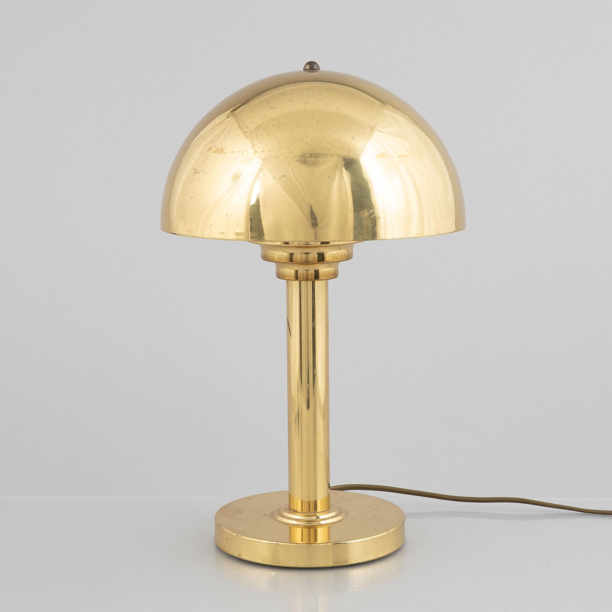An Art Déco-style table lamp, second half of the 20th century.