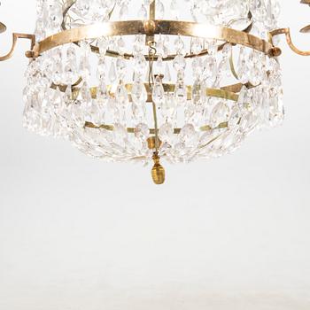 Chandelier late Gustavian around 1800.