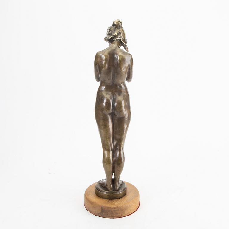 Janos Horvai, a signed bronze sculpture.