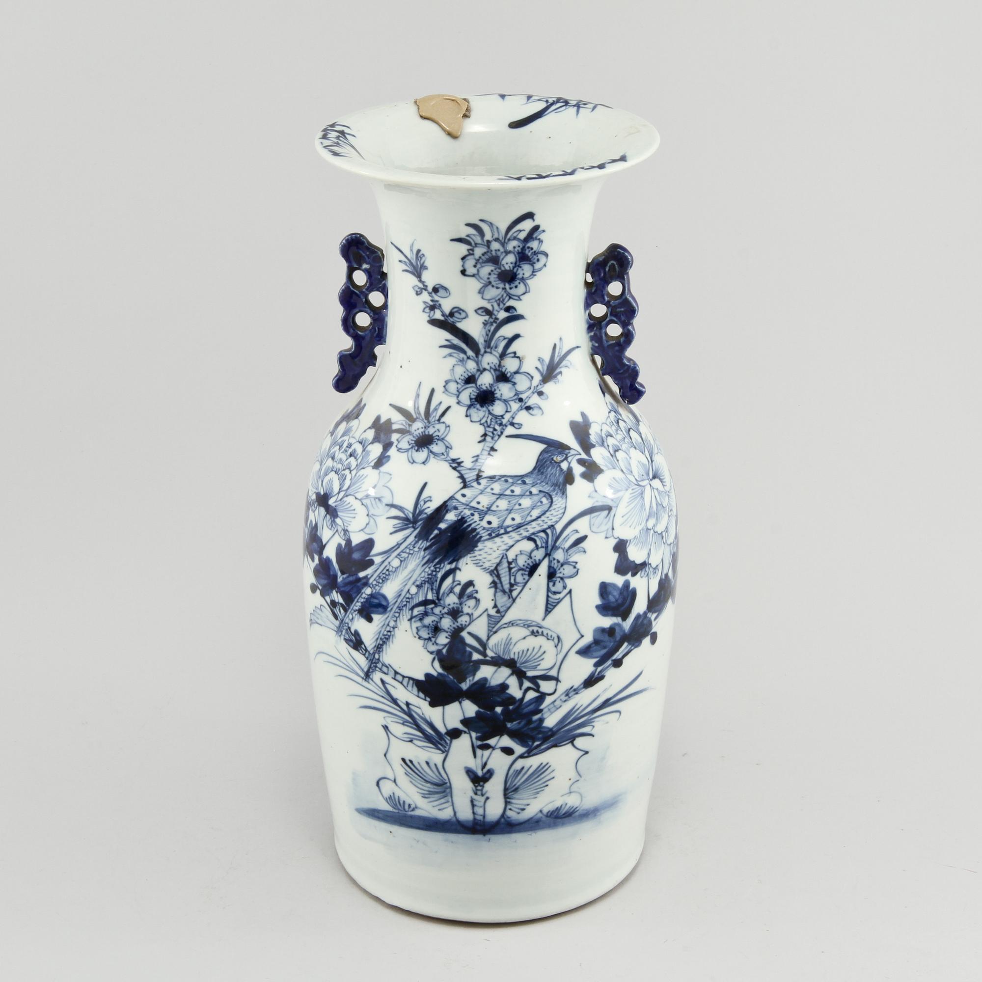 VAS, porslin, Kina, 1800-tal.