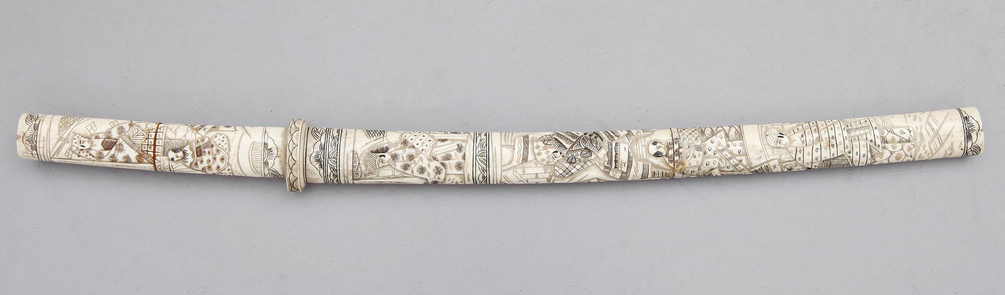SVÄRD, ben, Japan, 1800-/1900-tal.