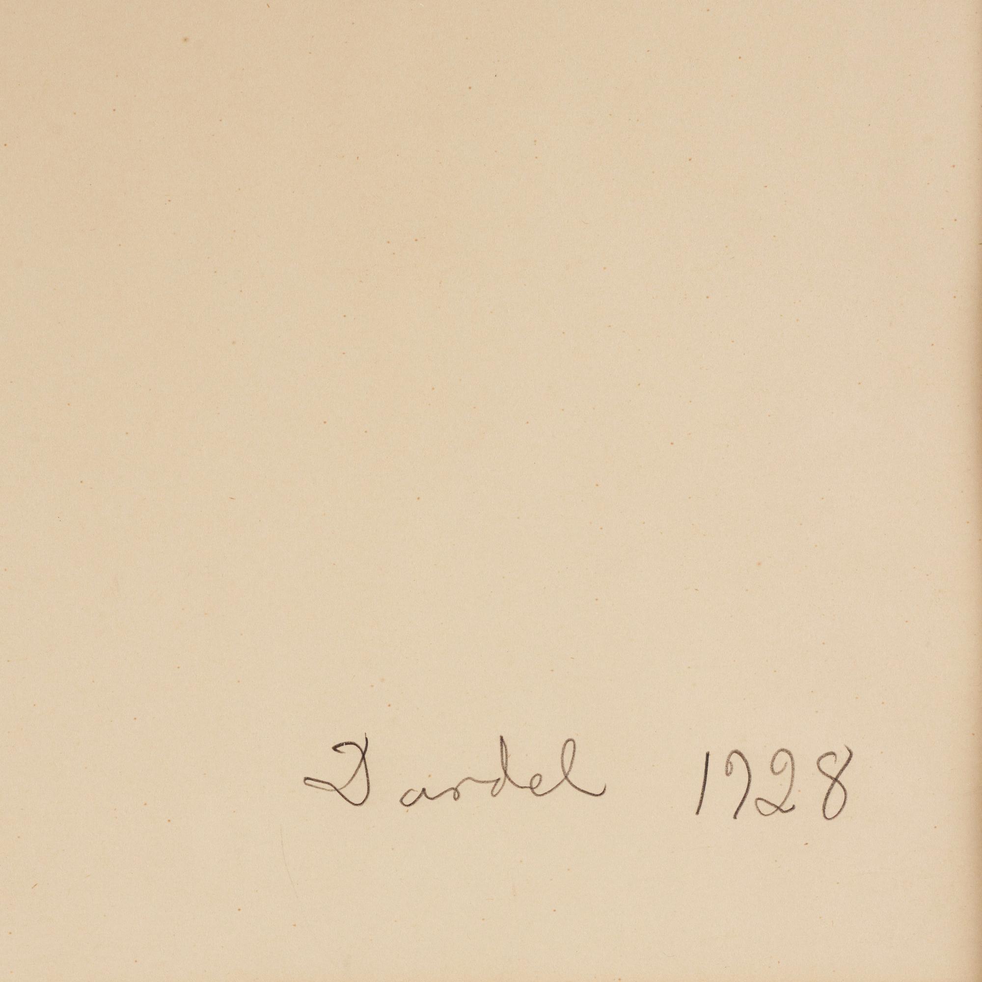 Nils von Dardel, "Claudie".