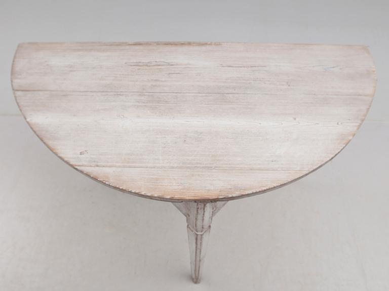 VÄGGBORD, allmoge, 1700-talets andra hälft.