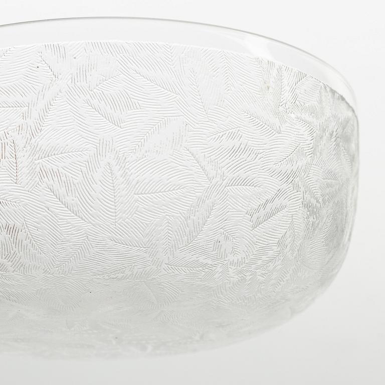 Rinsing cups / bowls, 13 pieces, glass, around 1900.