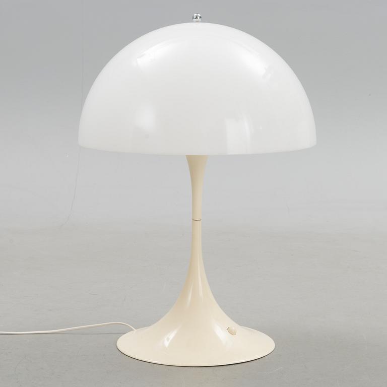 A Panthella Table Lamp by louis poulsen, Denmark.