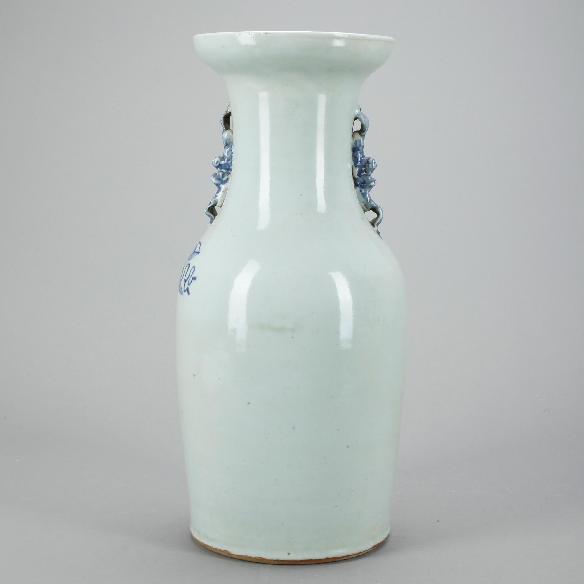 VAS, porslin, Kina 1800-tal.