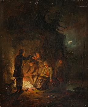 Alexander Lauréus, By the Campfire.