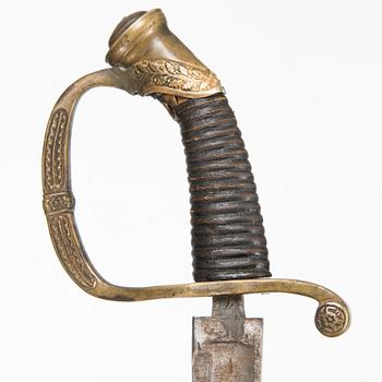 An Imperial Russian model 1841-65 infantry officer's sabre.