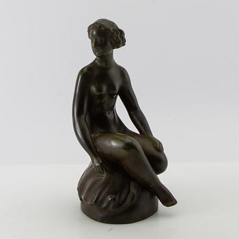 Just Andersen, sculpture, discometal.