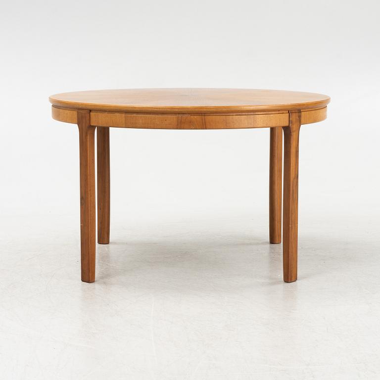 Carl Malmsten, a 'Mahogany' veneered 'Samsas' coffee table, second half of the 20th Century.