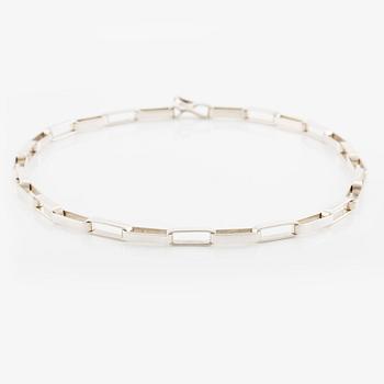 Karl-Ingemar Johansson, a silver necklace, Gothenburg 1970.