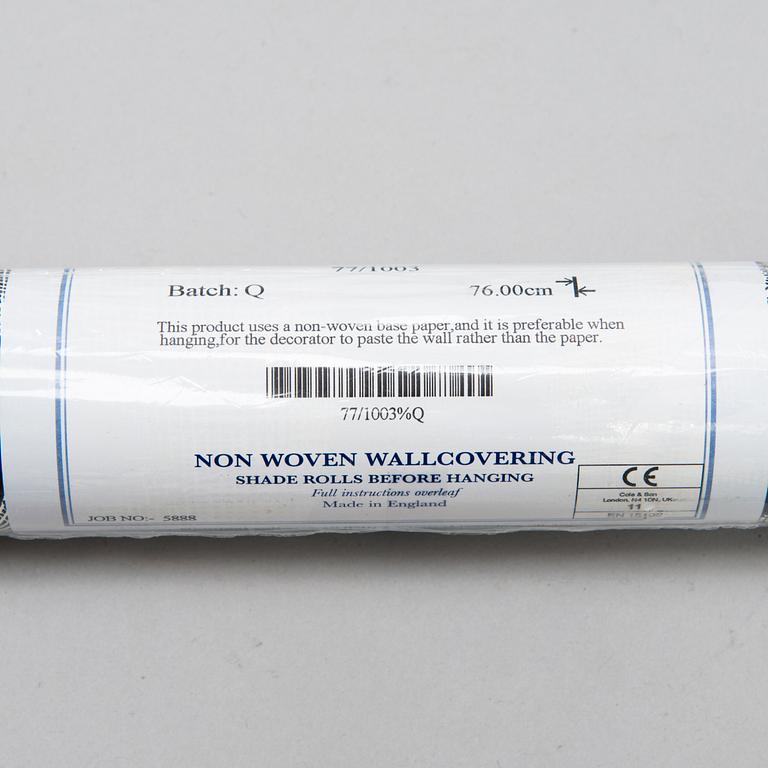 PIERO FORNASETTI, 3 rolls of wallpaper, 'Tema e Variazioni', Cole&Son.