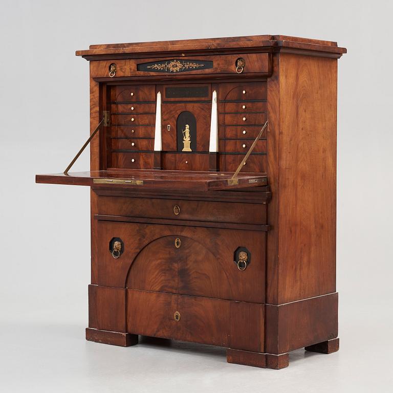 A Swedish Empire 19th century secretaire.