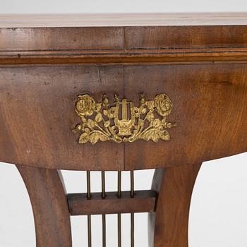 Side table, Empire style, first half of the 19th century.