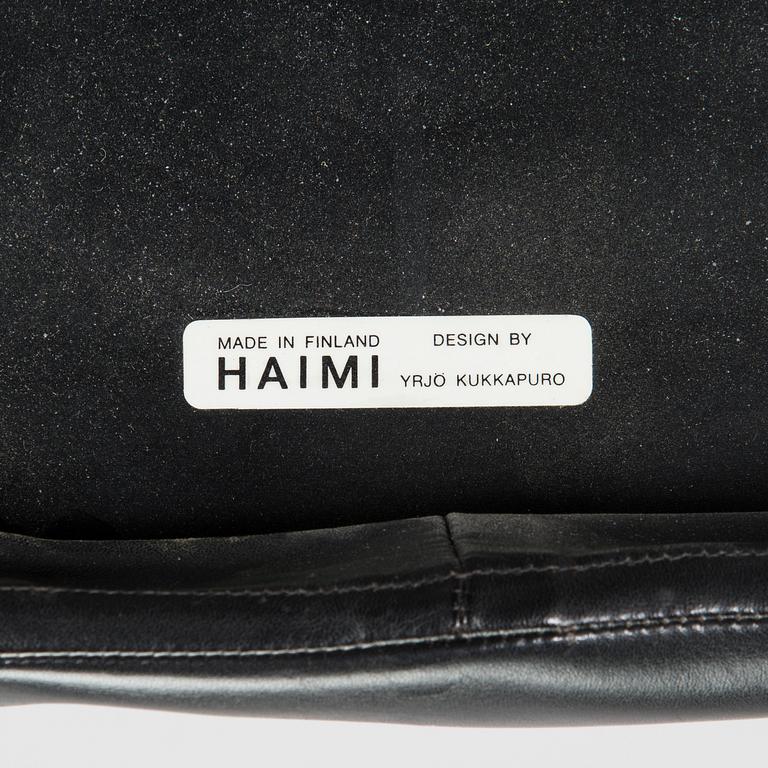 Yrjö Kukkapuro, fåtöljer, ett par, "Junior", Haimi 1960-talets slut.