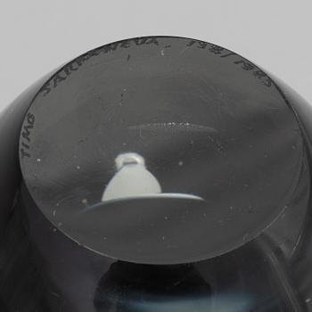 Timo Sarpaneva, a 'Claritas' glass vase, Iittala, Finland, 1985.