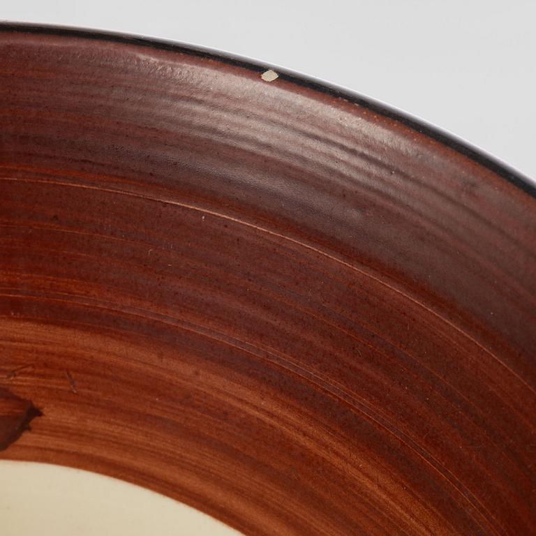 Margareta "Maggie" Wibom, ceramics, 3 pieces, Bo fajans, Gefle, around 1930.