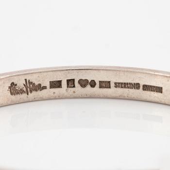 Wiwen Nilsson, bracelet sterling silver, Lund 1962.