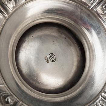 KAFFESERVIS, 3 delar, silver importstämplar, vikt ca 920 g.