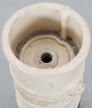 VATTENCISTERN, stengods, G. Cheavings, England, 1800/1900-tal.