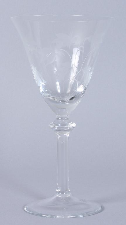 VINGLAS, 10 st, 1900-talets andra hälft.