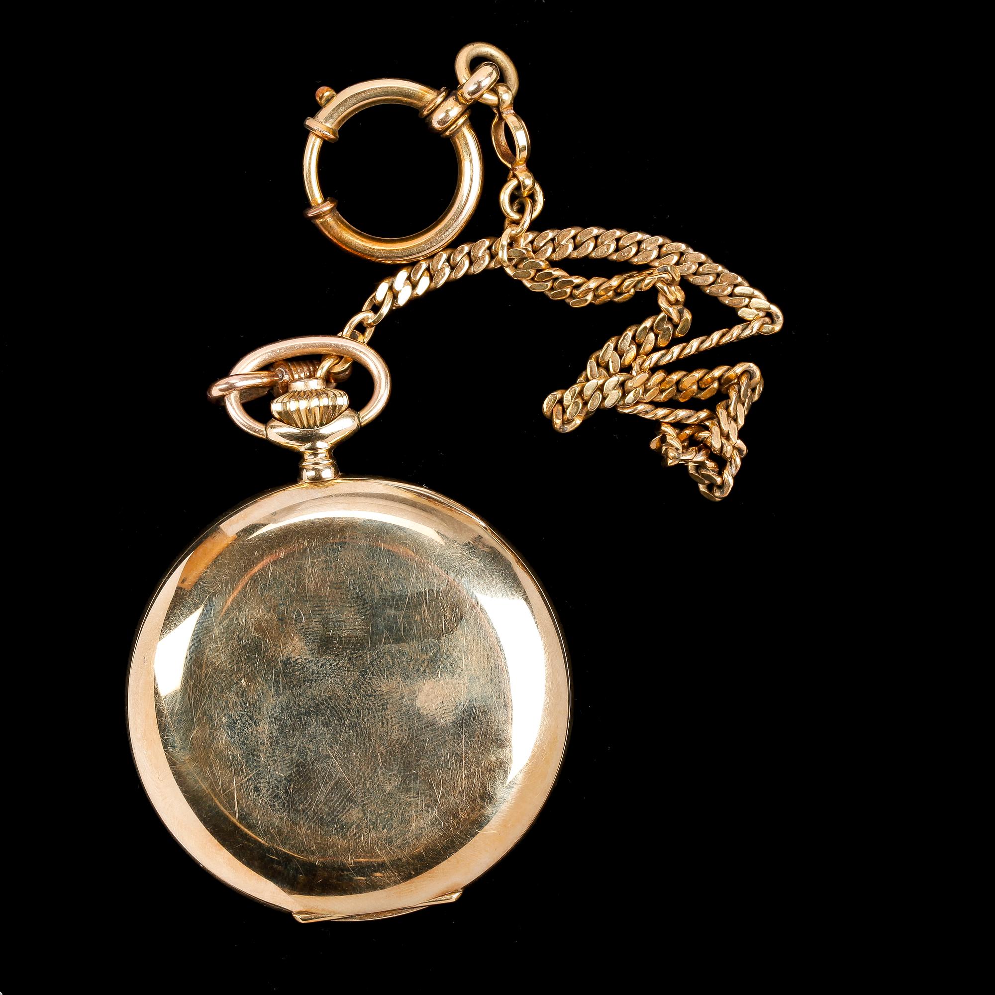 HERRFICKUR, guld, 14K, 1900-talets första hälft.