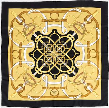 Hermès, scarf, "Eperon d'Or".