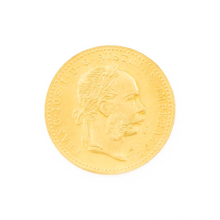 Guldmynt, Österrike-Ungern, 1 Ducat, 1915.