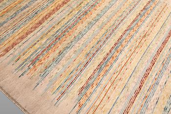 A Moroccan design carpet, c. 291 x 200 cm.