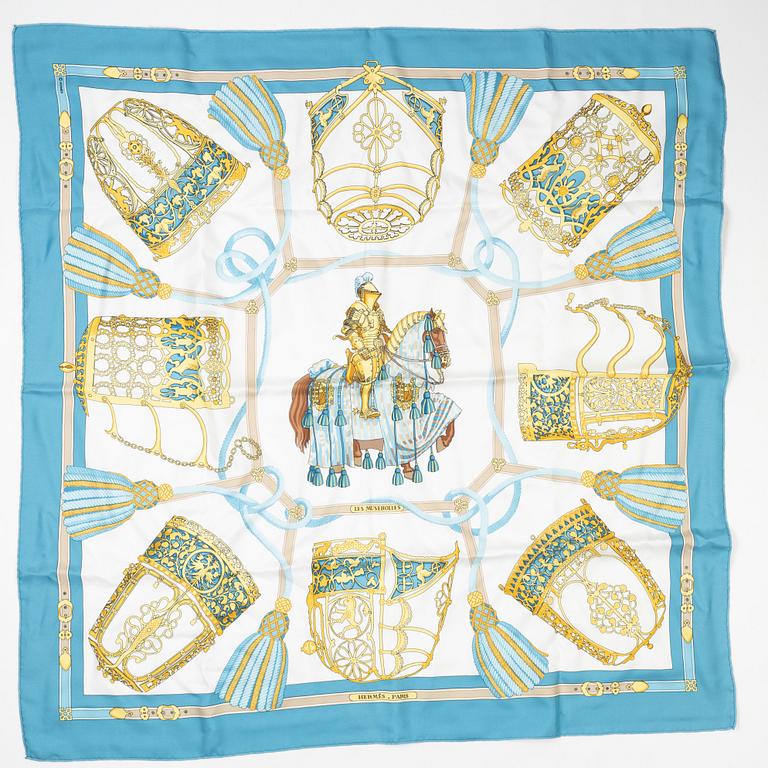 Hermès, scarf, "Les Muserolles".