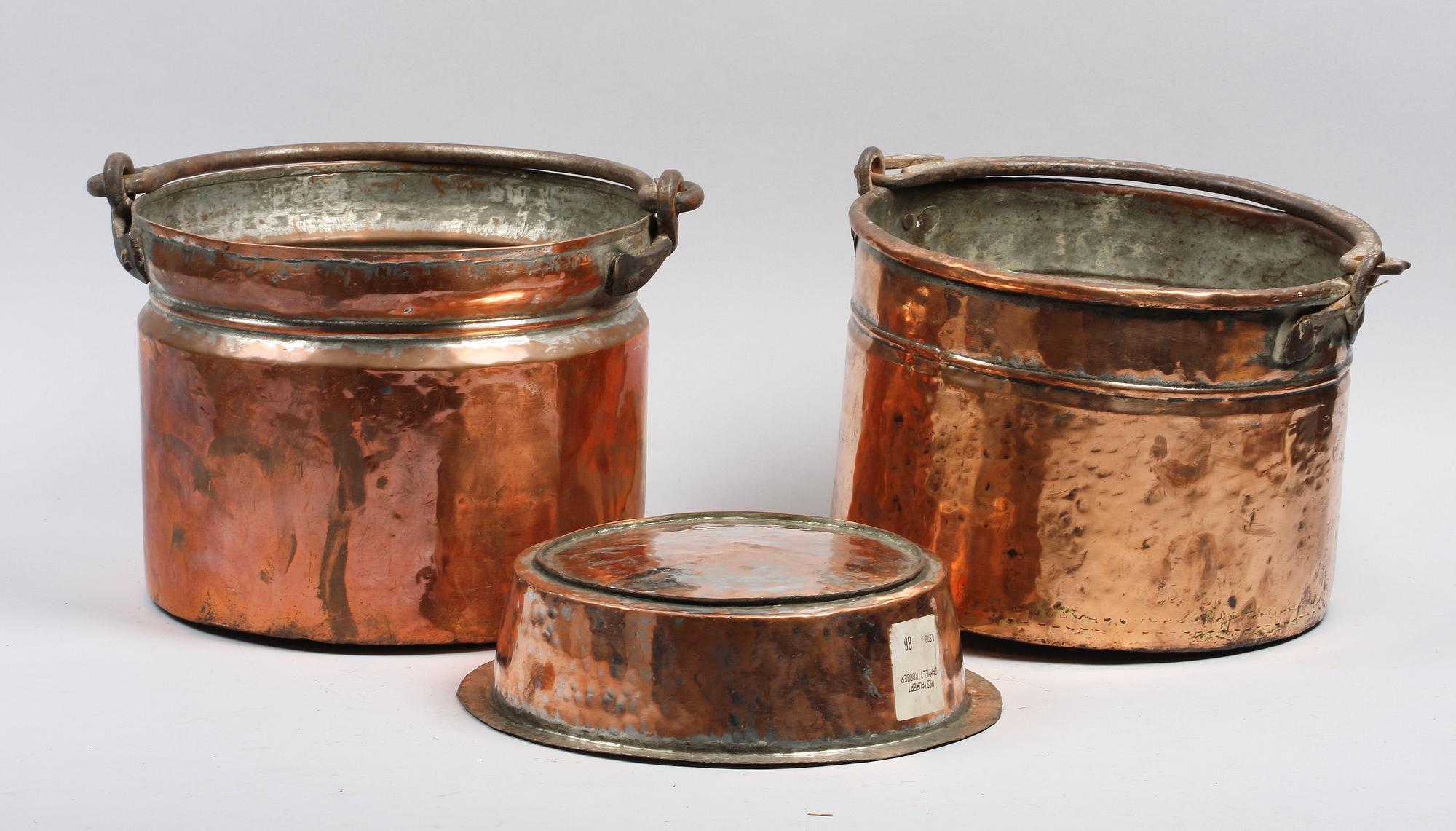 PARTI KOPPAR, 3 delar, 1900-tal.