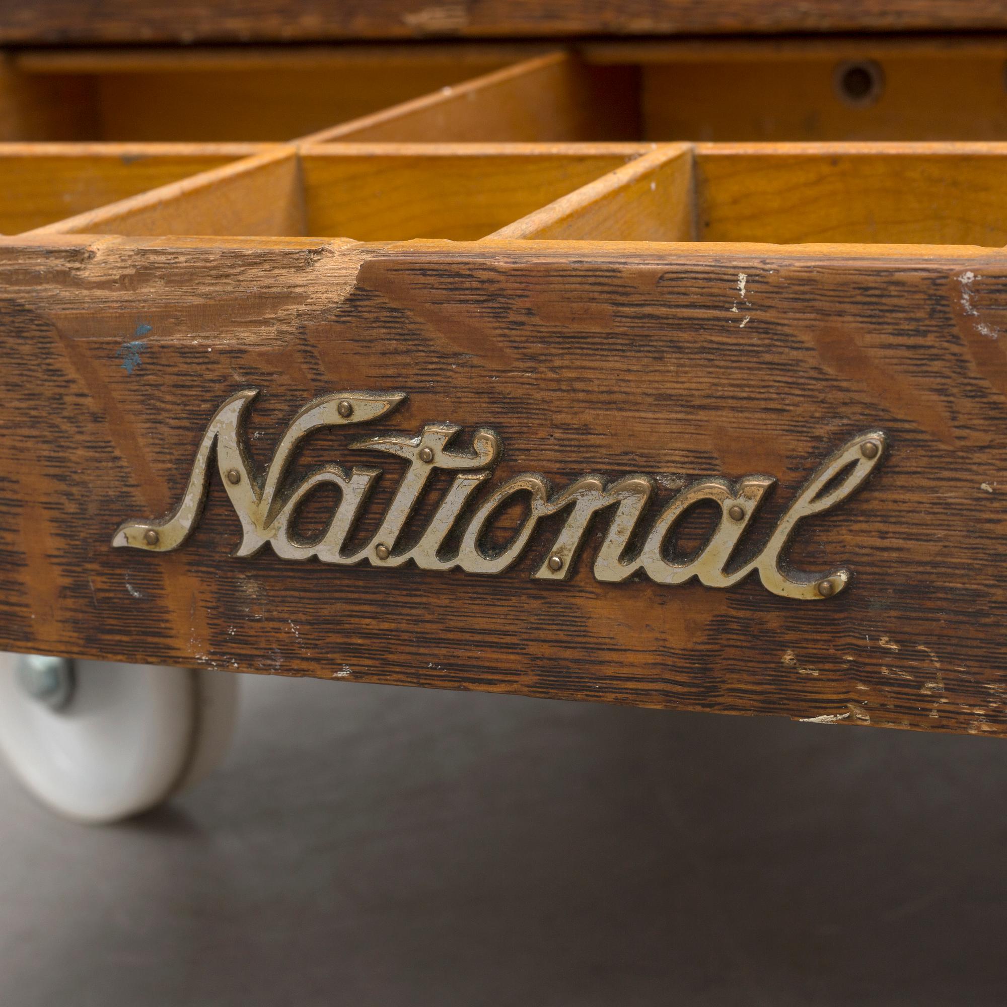 A National till machine, USA, early 20th Century.