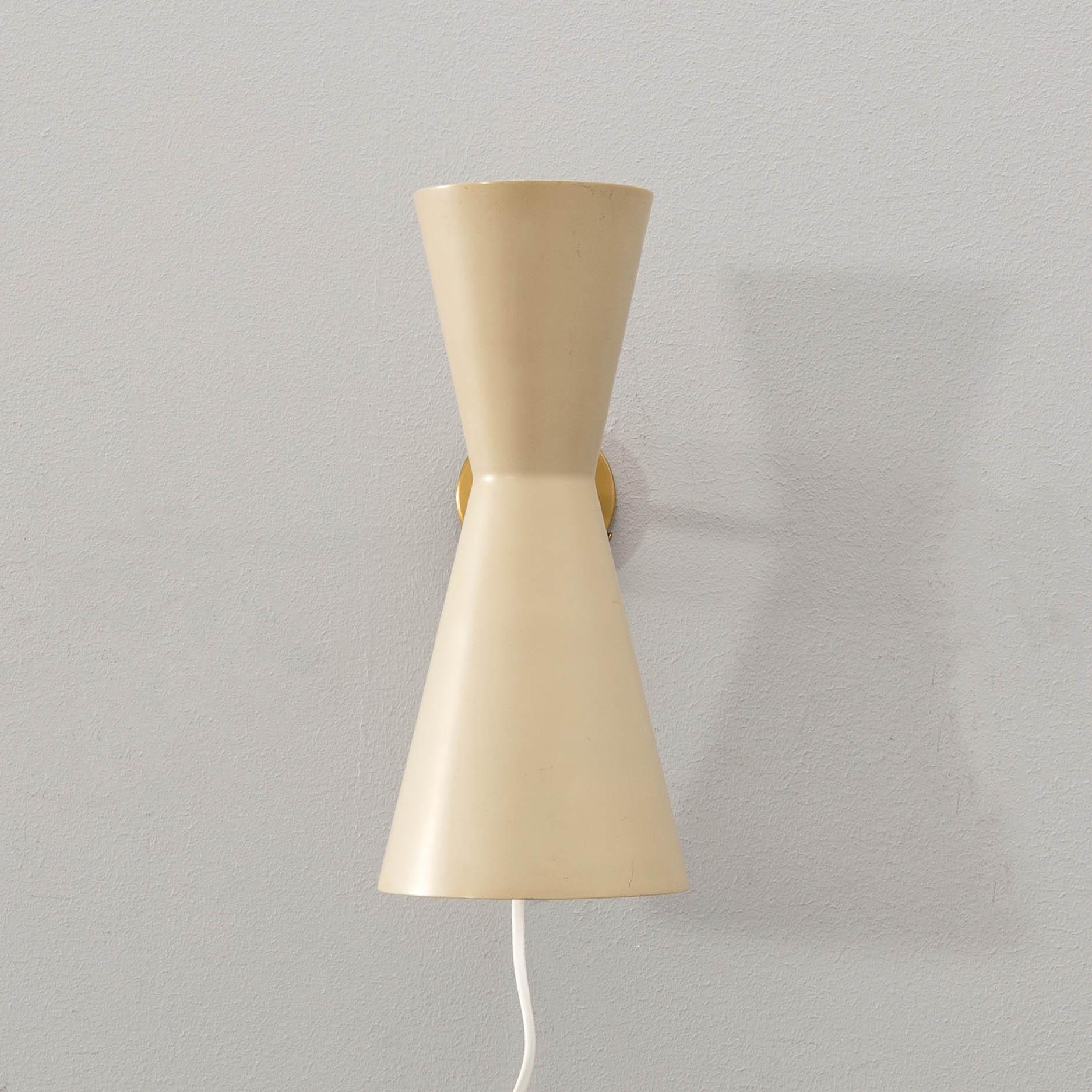 Alf Svensson, vägglampa, Bergboms, 1950/1960-tal.