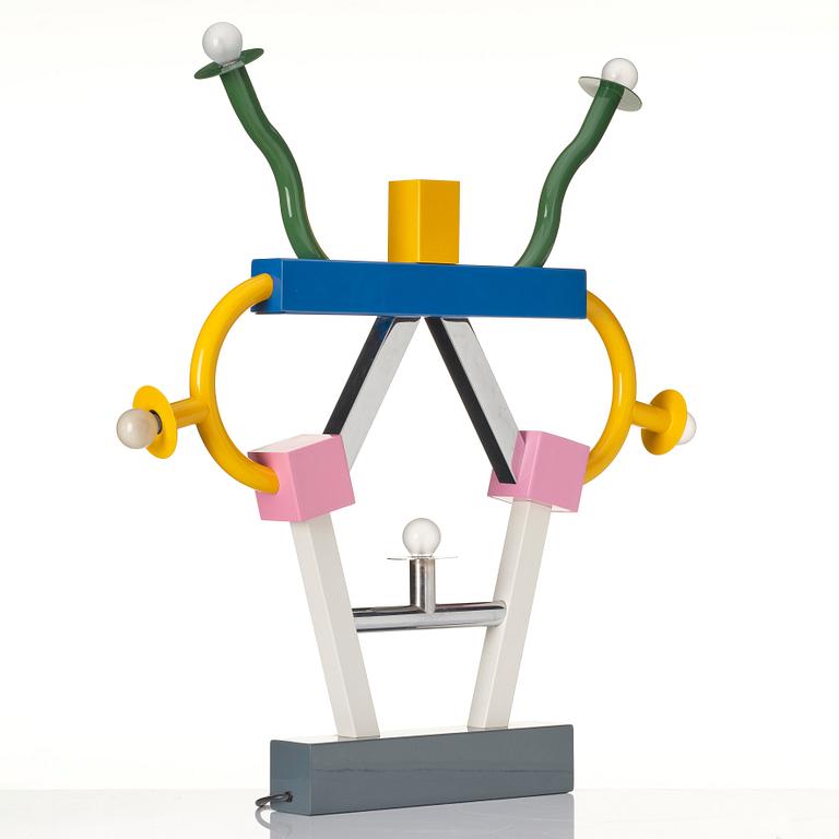 Ettore Sottsass, bordslampa, "Ashoka", Memphis, Italien, efter 1981.