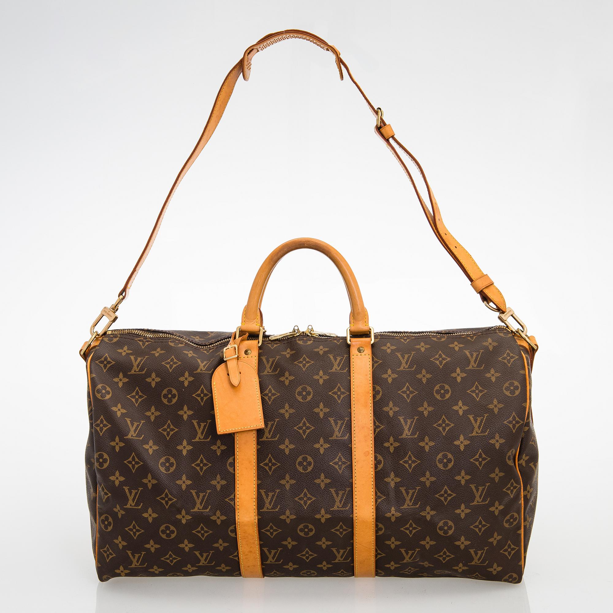 Louis Vuitton, "Keepall 50 Bandoulière", väska.