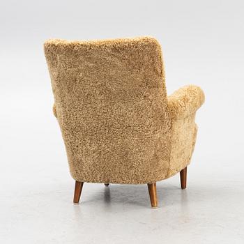 Carl Malmsten, armchair, "Hemmakväll", second half of the 20th century.