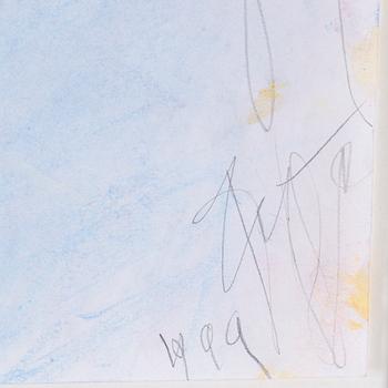 EDDIE FIGGE, pastel, signed and dated 1999.